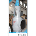 Válvula de segurança de mola de tamanho grande Dn600 para vapor (PN16)